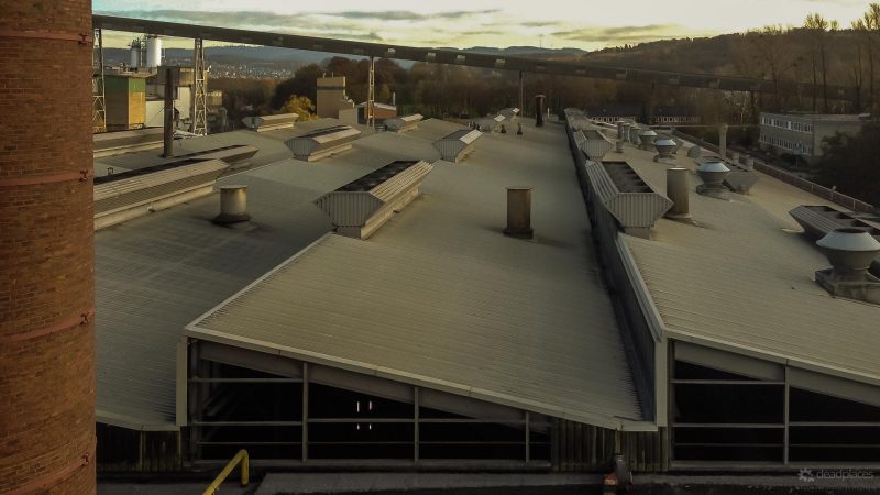 Fahrweg Schiebebuehne Pressen Hangseite